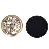 Coil Incense Burner Tray Vintage Incense Bowl Holder Metal Alloy for Living Room Bedroom Office366