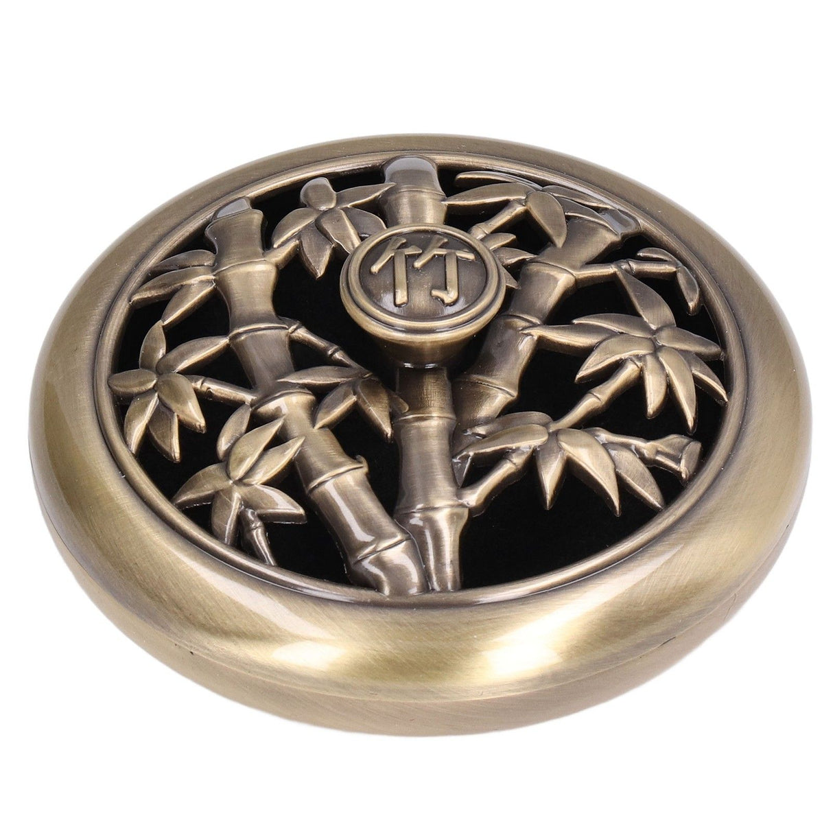 Coil Incense Burner Tray Vintage Incense Bowl Holder Metal Alloy for Living Room Bedroom Office366