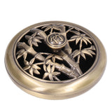 Coil Incense Burner Tray Vintage Incense Bowl Holder Metal Alloy for Living Room Bedroom Office366