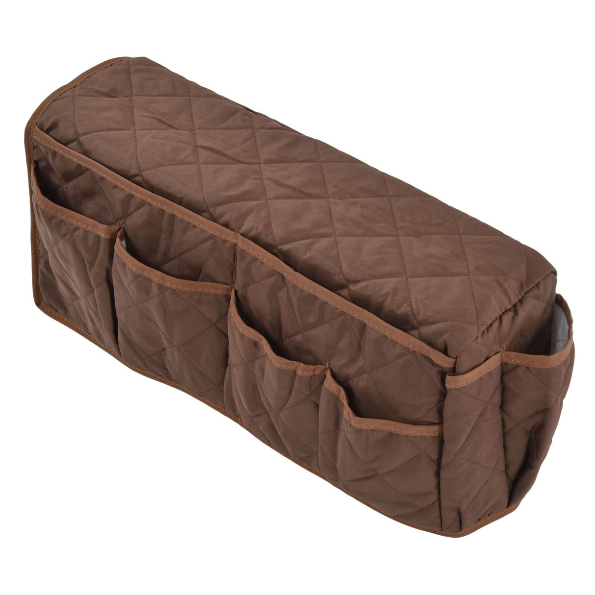Couch Remote Holder Pocket Design Dustproof Waterproof Reasonable Layout Sofa Armrest OrganizersCoffee