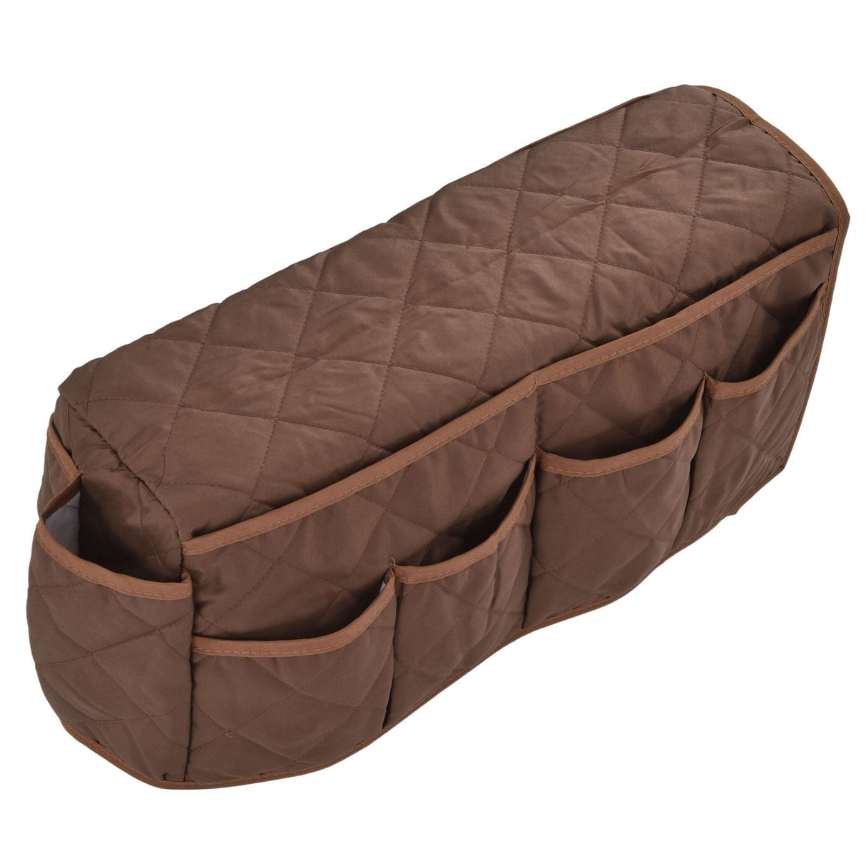Couch Remote Holder Pocket Design Dustproof Waterproof Reasonable Layout Sofa Armrest OrganizersCoffee