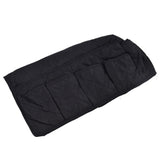 Couch Remote Holder Pocket Design Dustproof Waterproof Reasonable Layout Sofa Armrest OrganizersBlack - Side View