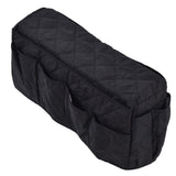 Couch Remote Holder Pocket Design Dustproof Waterproof Reasonable Layout Sofa Armrest OrganizersBlack