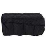 Couch Remote Holder Pocket Design Dustproof Waterproof Reasonable Layout Sofa Armrest OrganizersBlack