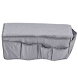 Couch Remote Holder Pocket Design Dustproof Waterproof Reasonable Layout Sofa Armrest OrganizersGrey