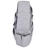 Couch Remote Holder Pocket Design Dustproof Waterproof Reasonable Layout Sofa Armrest OrganizersGrey - Top-Down View