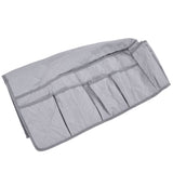 Couch Remote Holder Pocket Design Dustproof Waterproof Reasonable Layout Sofa Armrest OrganizersGrey
