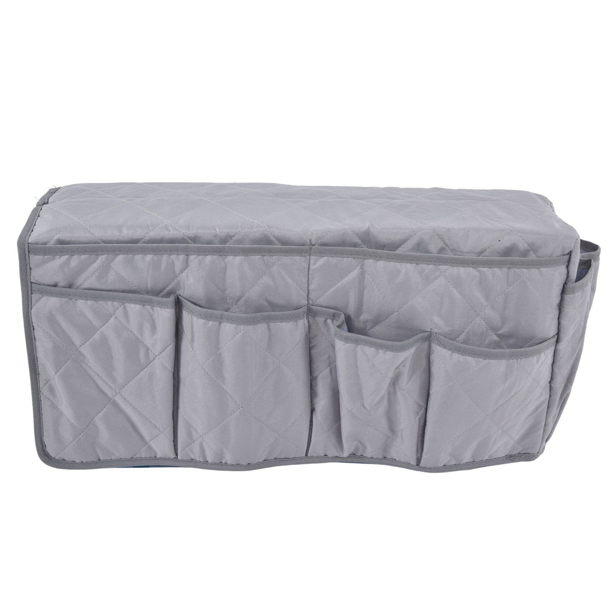 Couch Remote Holder Pocket Design Dustproof Waterproof Reasonable Layout Sofa Armrest OrganizersGrey