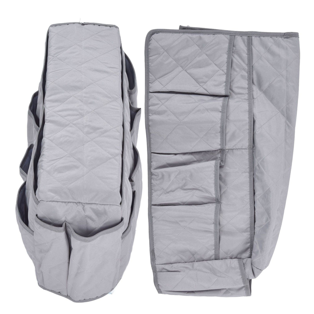 Couch Remote Holder Pocket Design Dustproof Waterproof Reasonable Layout Sofa Armrest OrganizersGrey