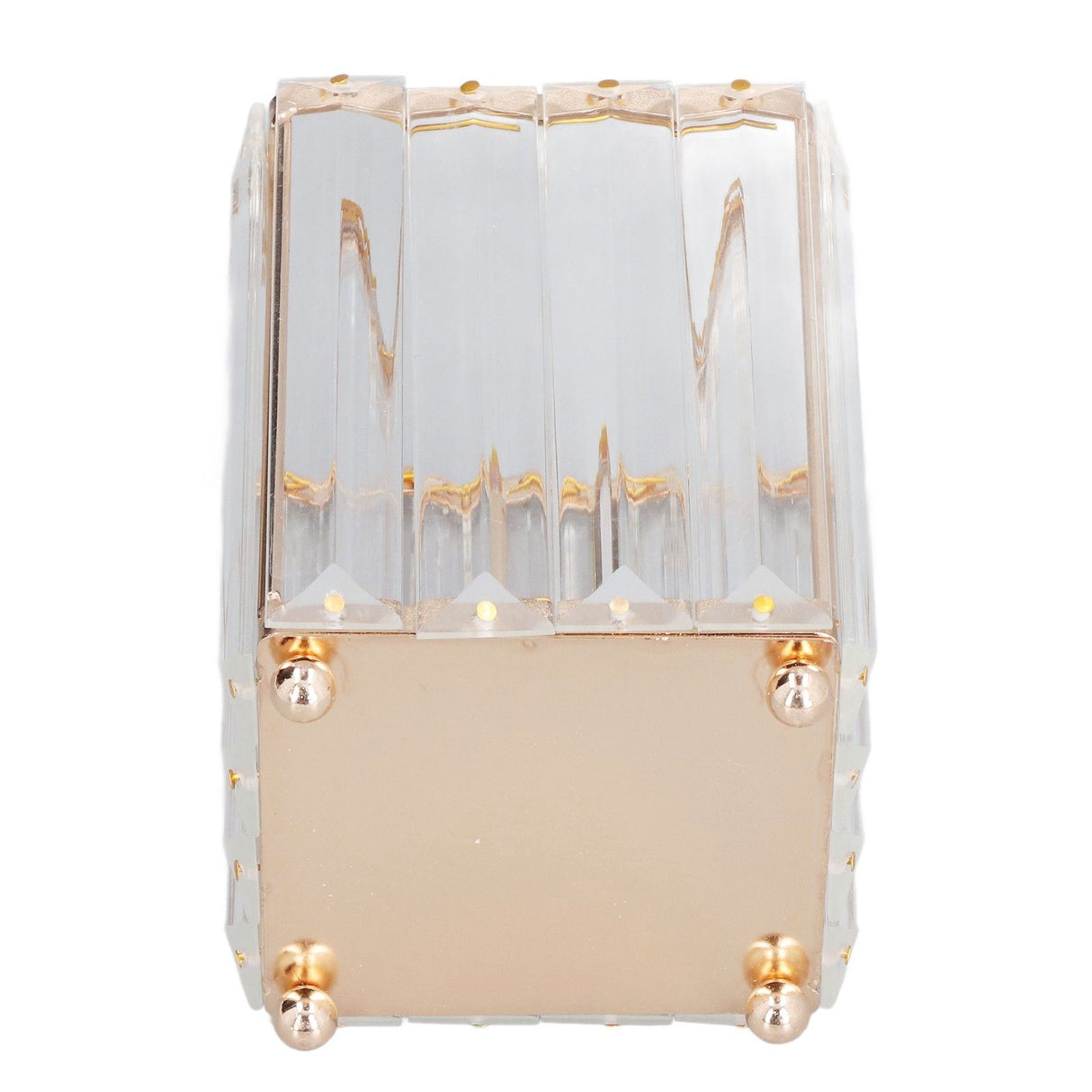 Makeup Brush Holder Large Capacity Elegant Style Durable Fadeless Corrosion Resistant Makeup Brush Organizer