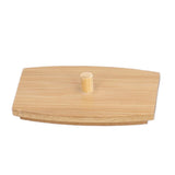 Cotton Swab Box Sturdy Durable Transparent High Smoothness Practical Storage Case with Cover - Extra Image