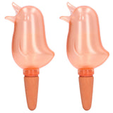 2Pcs Automatic Watering Device Bird Design Safe Environmentally Friendly Drip Irrigation Tool for Potted Plants