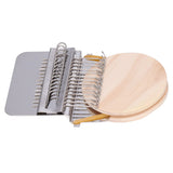Mini Darning Machine DIY Portable Darning Loom Knitting Machine Weaving Tool for Household14 Hook