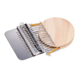 Mini Darning Machine DIY Portable Darning Loom Knitting Machine Weaving Tool for Household14 Hook - Low Angle