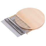 Mini Darning Machine DIY Portable Darning Loom Knitting Machine Weaving Tool for Household28 Hook - Rear View
