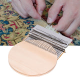 Mini Darning Machine DIY Portable Darning Loom Knitting Machine Weaving Tool for Household28 Hook