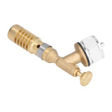 Gas Welding Turbo Torch Tips Brass Pencil Flame Gas Welding Torch Head Nozzle Home Accessory - Rear View
