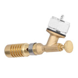 Gas Welding Turbo Torch Tips Brass Pencil Flame Gas Welding Torch Head Nozzle Home Accessory - Close-Up Angle