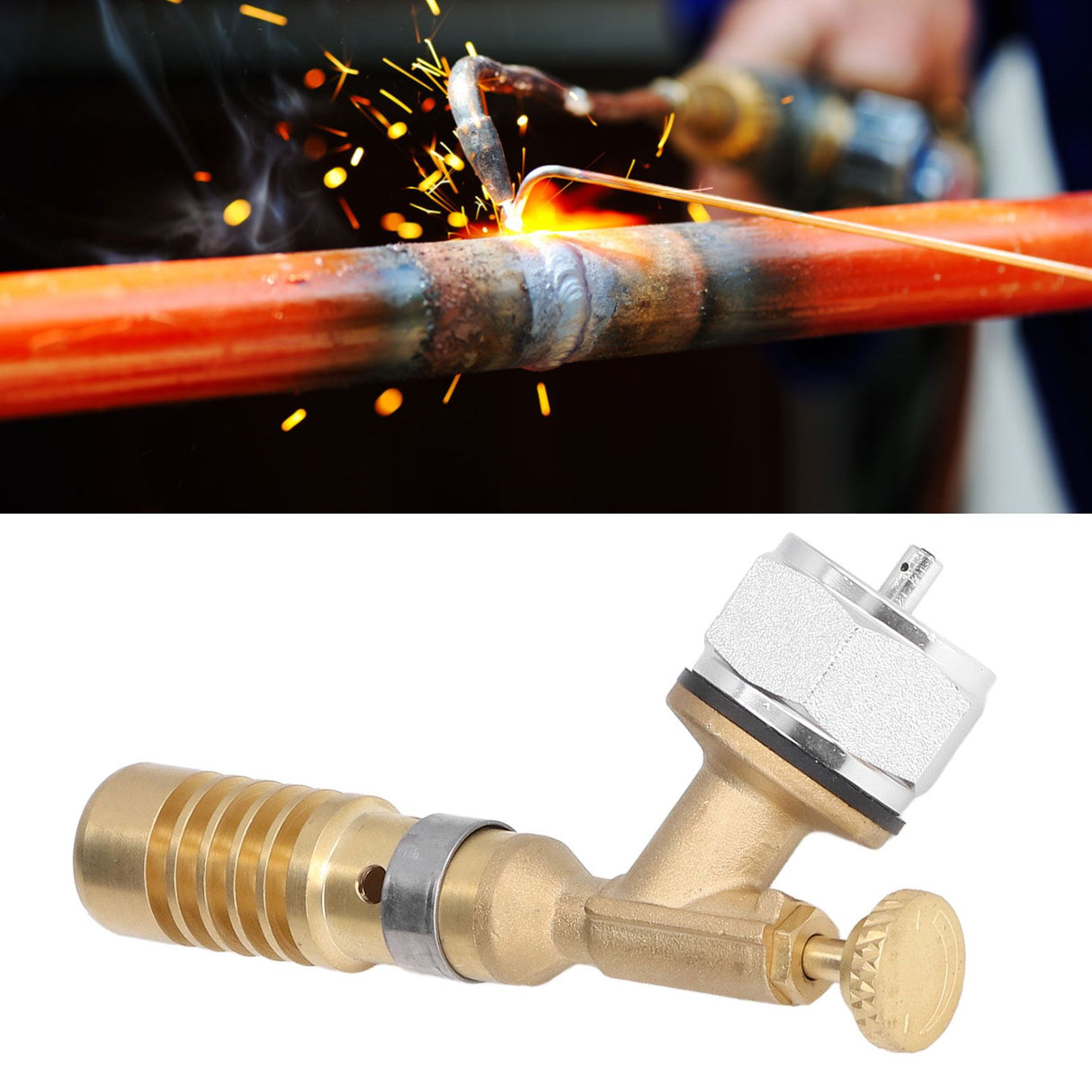 Gas Welding Turbo Torch Tips Brass Pencil Flame Gas Welding Torch Head Nozzle Home Accessory
