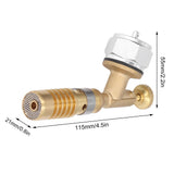 Gas Welding Turbo Torch Tips Brass Pencil Flame Gas Welding Torch Head Nozzle Home Accessory