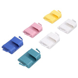 6pcs Wall Mount Phone Holder Self Adhesive Remote Control Storage Box Wall Beside Charging Phone Stand for Bedroom - Side View