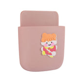 Remote Control Holders Wall Mount Adhesive Organizer Pen Storage Box Phone Holder for Office Home SchoolGirl