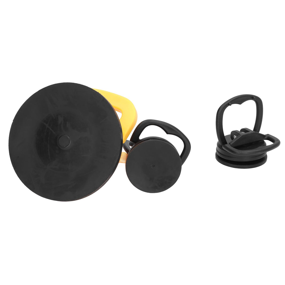 3pcs Glass Suction Cup Heavy Duty Ceramic Tile Moving Lifter with Handle for Cellphone Car Depression Repairing