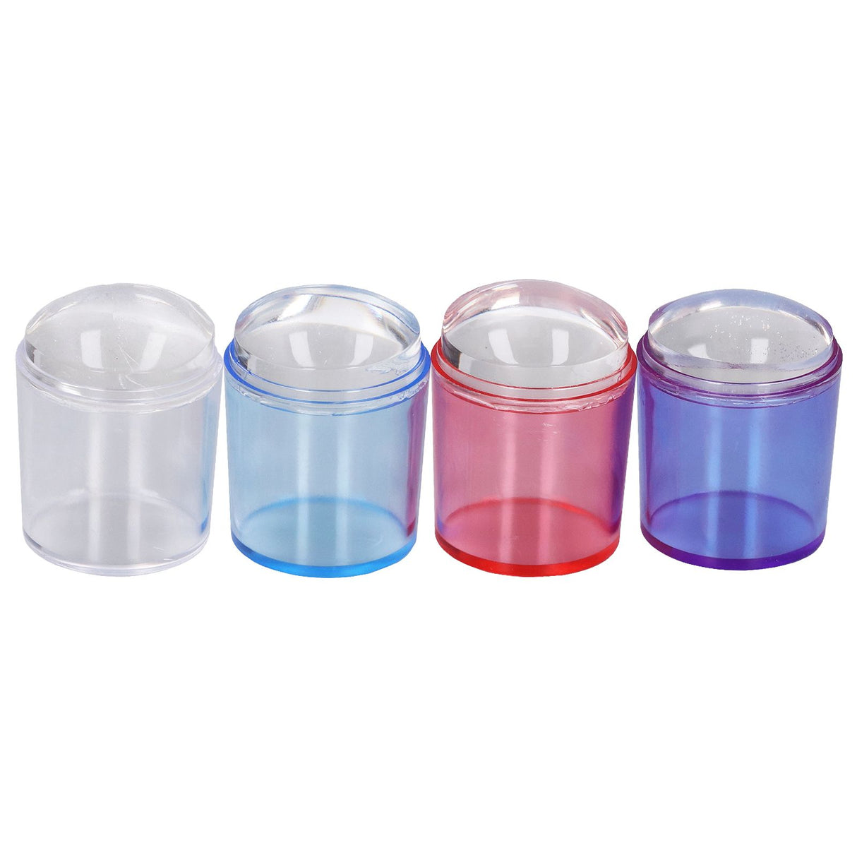 Nail Art Stamper Clear Silicone Stamping Jelly for for DIY Nail Edges Prints Patterns