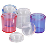 Nail Art Stamper Clear Silicone Stamping Jelly for for DIY Nail Edges Prints Patterns - Close-Up Angle