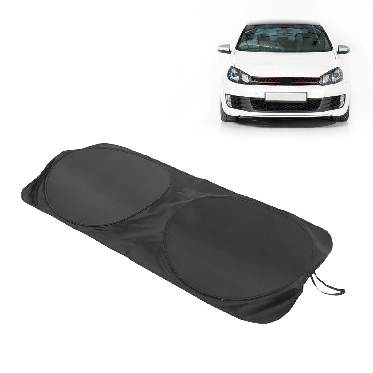 Car Windshield Sun Shade UV Protection Windproof Keep Cool Auto Heat Shield Reflector Cover for Car