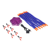 Third Hand Soldering Tool DIY Soldering Station Base Soldering Holder Rack USB Welding Tool - Close-Up Angle