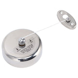 Clothesline 304 Stainless Steel Nylon Cord Space Saving Retractable 9ft/2.8m Indoor Clothesline - Front View