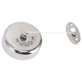 Clothesline 304 Stainless Steel Nylon Cord Space Saving Retractable 9ft/2.8m Indoor Clothesline