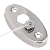Clothesline 304 Stainless Steel Nylon Cord Space Saving Retractable 9ft/2.8m Indoor Clothesline