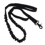 Dog Leash Durable Wear Resistant Easy Control Elasticity Provides Ductility Military Pet Leash Pet SupplyBlack