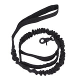 Dog Leash Durable Wear Resistant Easy Control Elasticity Provides Ductility Military Pet Leash Pet SupplyBlack