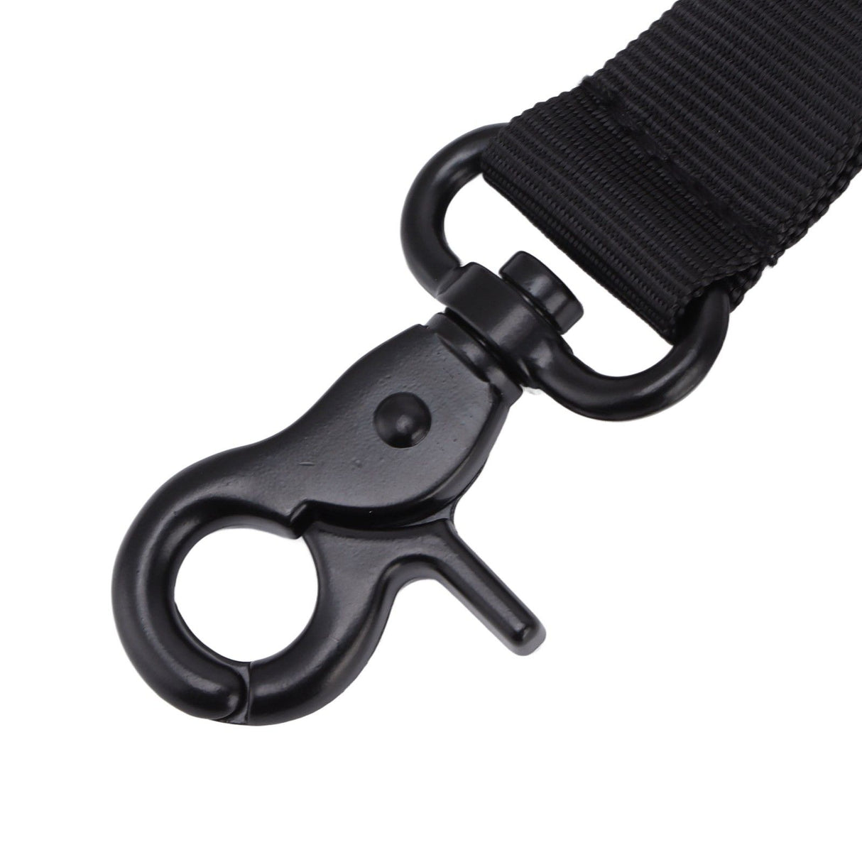 Dog Leash Durable Wear Resistant Easy Control Elasticity Provides Ductility Military Pet Leash Pet SupplyBlack