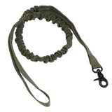 Dog Leash Durable Wear Resistant Easy Control Elasticity Provides Ductility Military Pet Leash Pet SupplyGreen