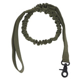 Dog Leash Durable Wear Resistant Easy Control Elasticity Provides Ductility Military Pet Leash Pet SupplyGreen