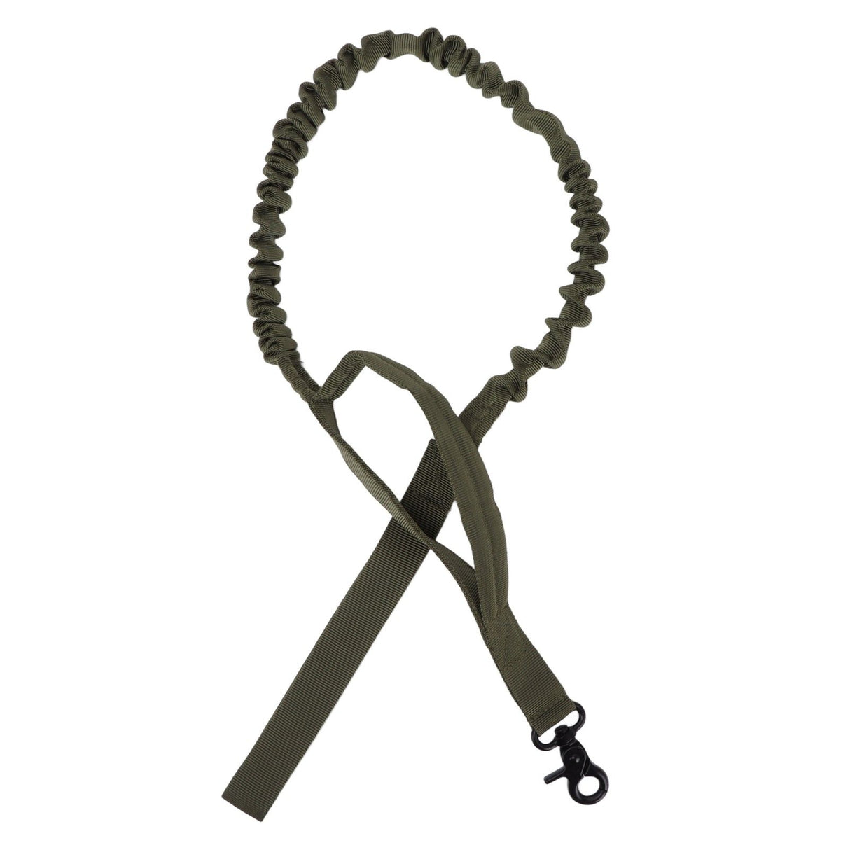 Dog Leash Durable Wear Resistant Easy Control Elasticity Provides Ductility Military Pet Leash Pet SupplyGreen