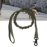 Dog Leash Durable Wear Resistant Easy Control Elasticity Provides Ductility Military Pet Leash Pet SupplyGreen - Extra Image