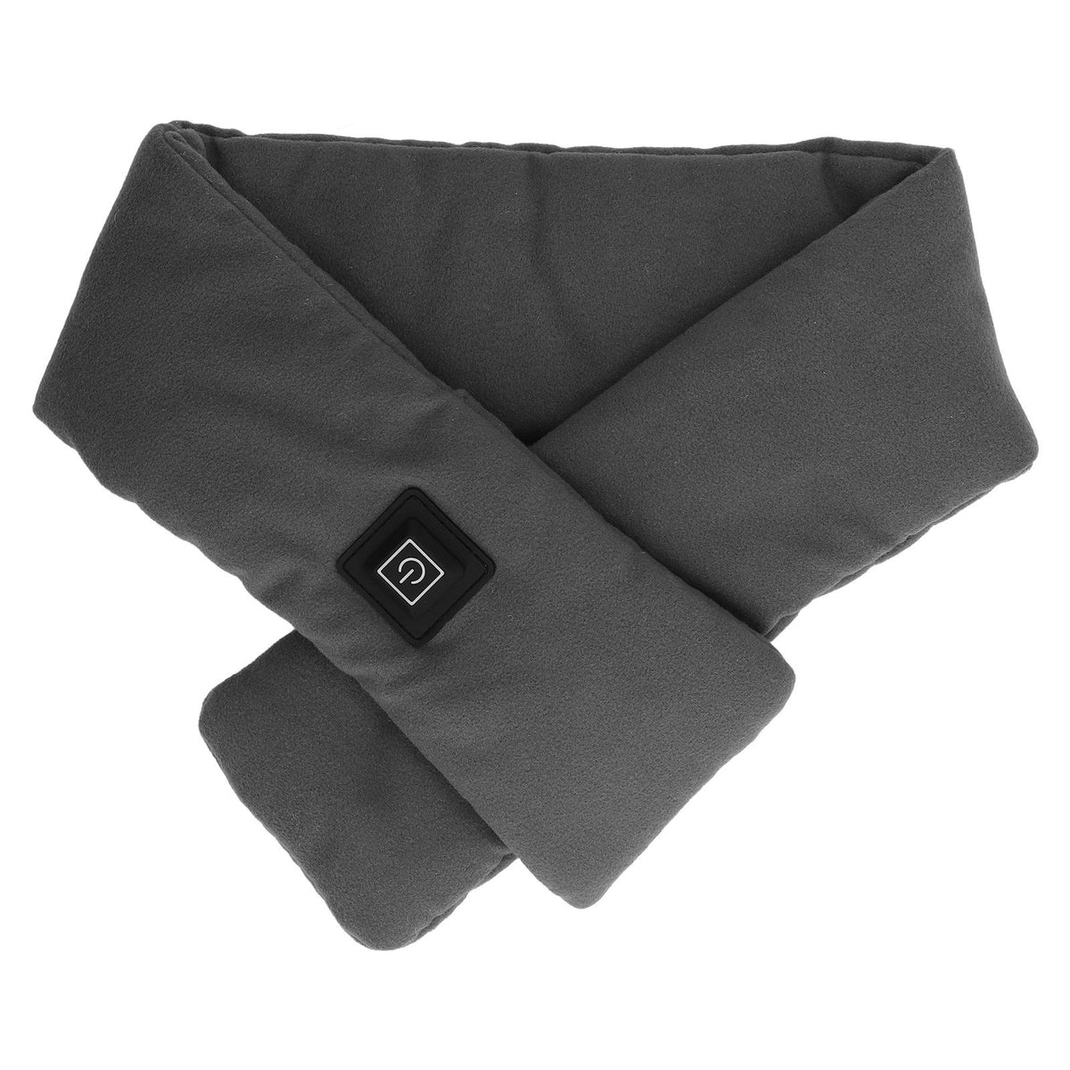 Heating Scarf Washable Skin Friendly Electric Heated Scarf with 3 Adjustable Gears for Adults Children ElderlyGrey
