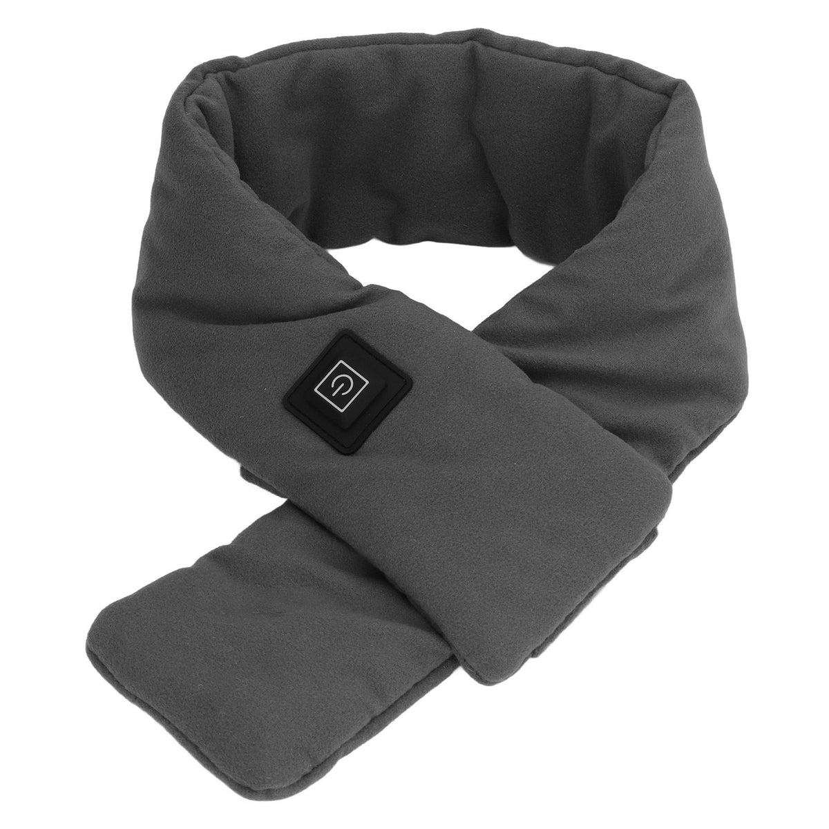 Heating Scarf Washable Skin Friendly Electric Heated Scarf with 3 Adjustable Gears for Adults Children ElderlyGrey