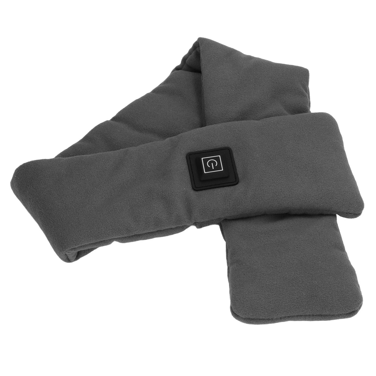 Heating Scarf Washable Skin Friendly Electric Heated Scarf with 3 Adjustable Gears for Adults Children ElderlyGrey