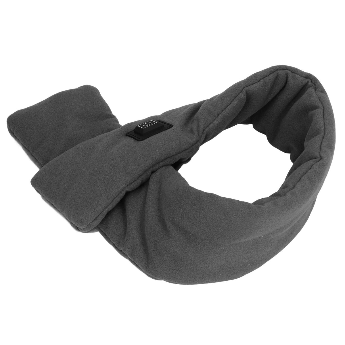 Heating Scarf Washable Skin Friendly Electric Heated Scarf with 3 Adjustable Gears for Adults Children ElderlyGrey
