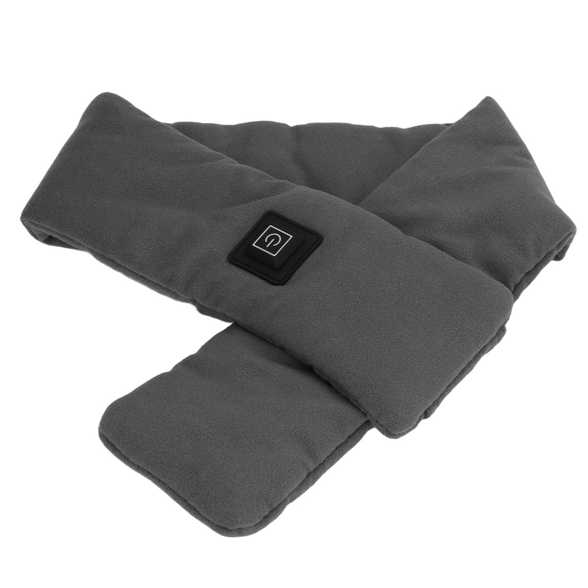 Heating Scarf Washable Skin Friendly Electric Heated Scarf with 3 Adjustable Gears for Adults Children ElderlyGrey