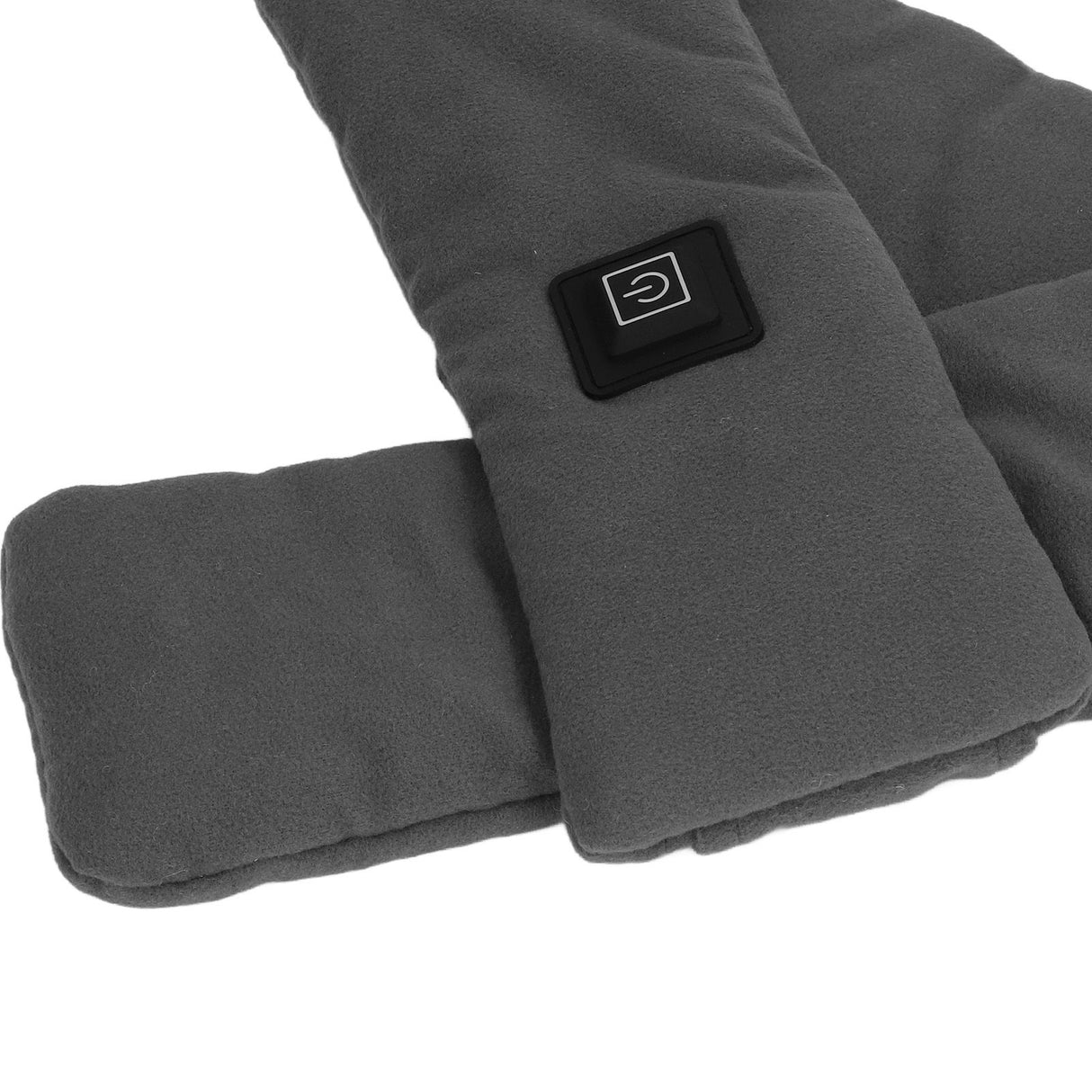 Heating Scarf Washable Skin Friendly Electric Heated Scarf with 3 Adjustable Gears for Adults Children ElderlyGrey