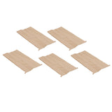 5Pcs Kraft Paper Composite Woven Bag Waterproof 100 X 50cm Leaf Storage Bag for Home Garden Courtyard Lawn