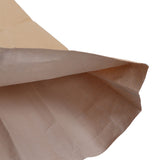 5Pcs Kraft Paper Composite Woven Bag Waterproof 100 X 50cm Leaf Storage Bag for Home Garden Courtyard Lawn