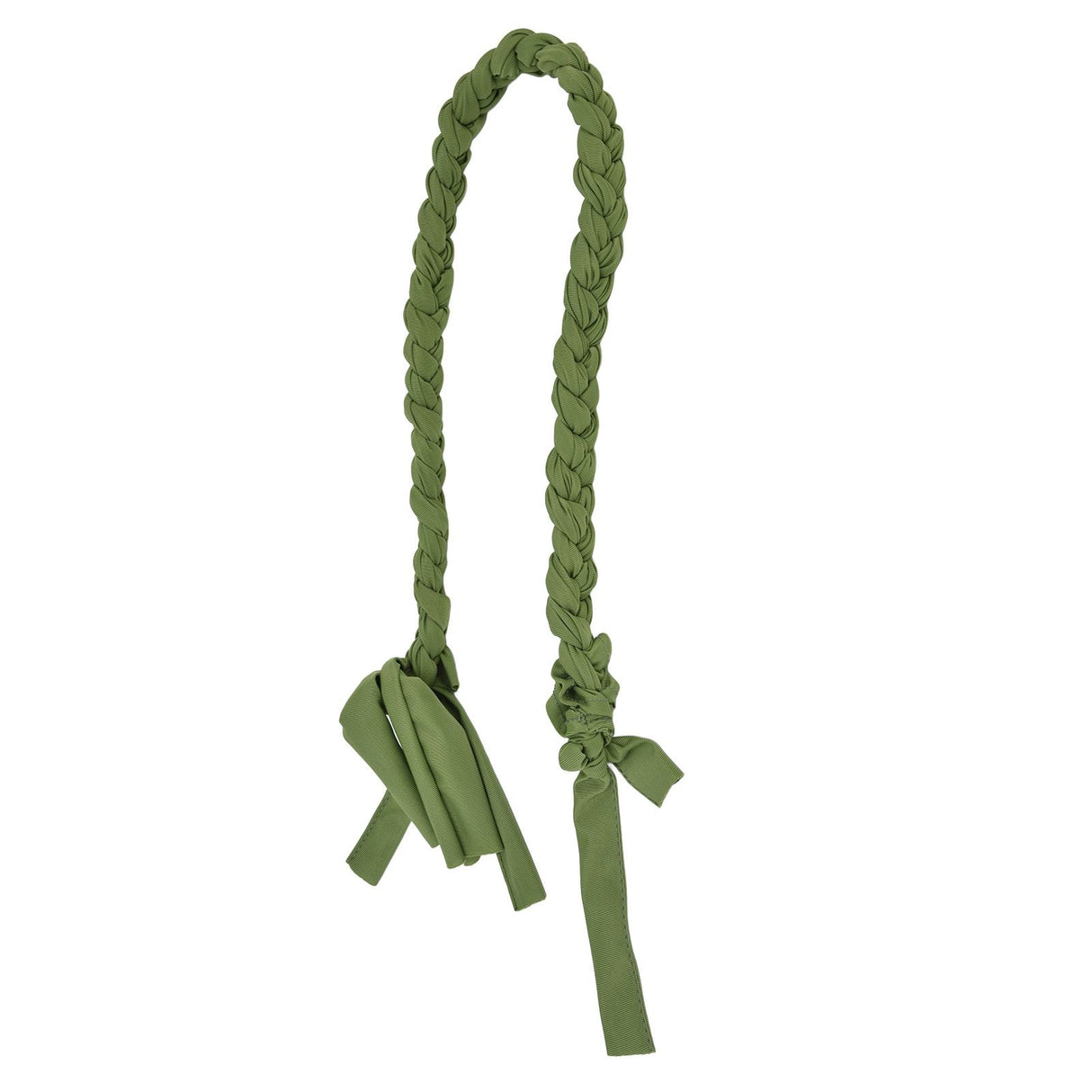Extensions Braided Horse Tail Wrap Polyester Beautiful Protective Repellent Mosquito Protector for HorsesGreen